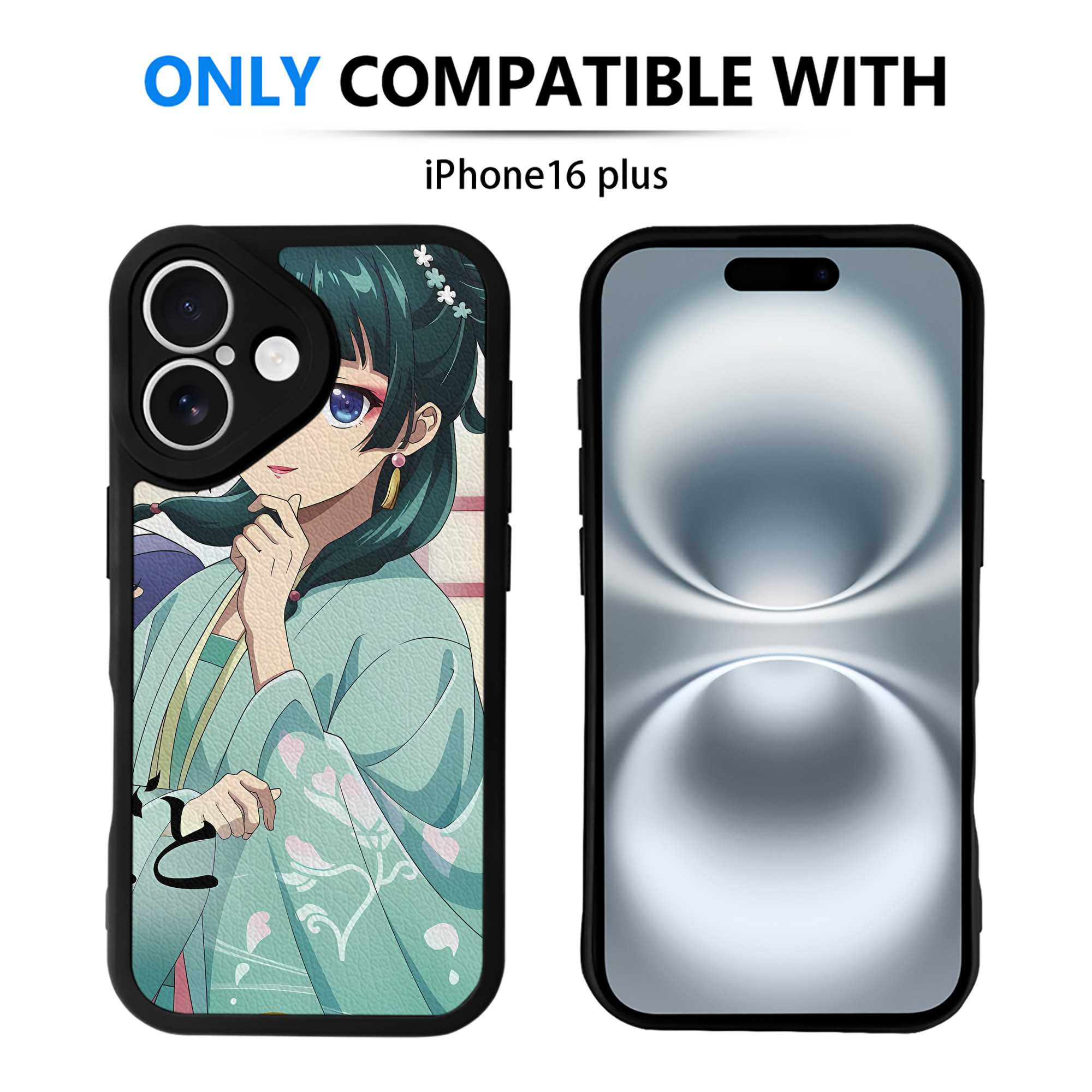 薬屋のひとりごと The Apothecary Diaries 【iPhone 16シリーズ対応】シリコンスマホケース（レザー調） 材質：シリコン